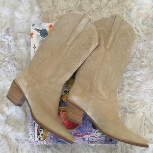 Jeffrey Campbell Daggett cowboy boots size 12 New